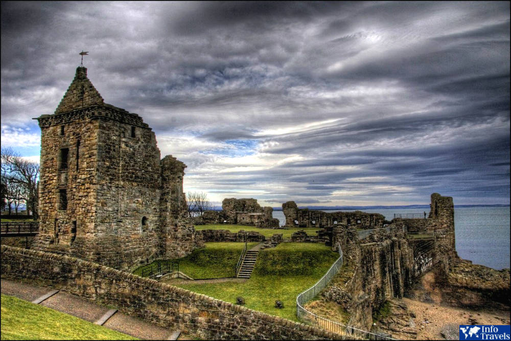Замок Сент-Эндрюс (St Andrews Castle)