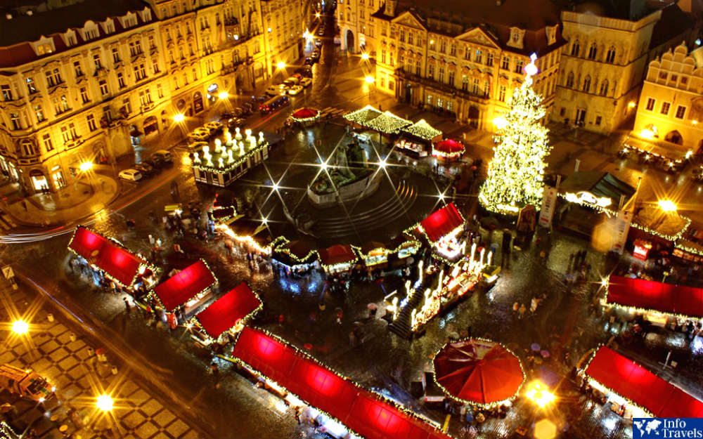 Прага на рождество